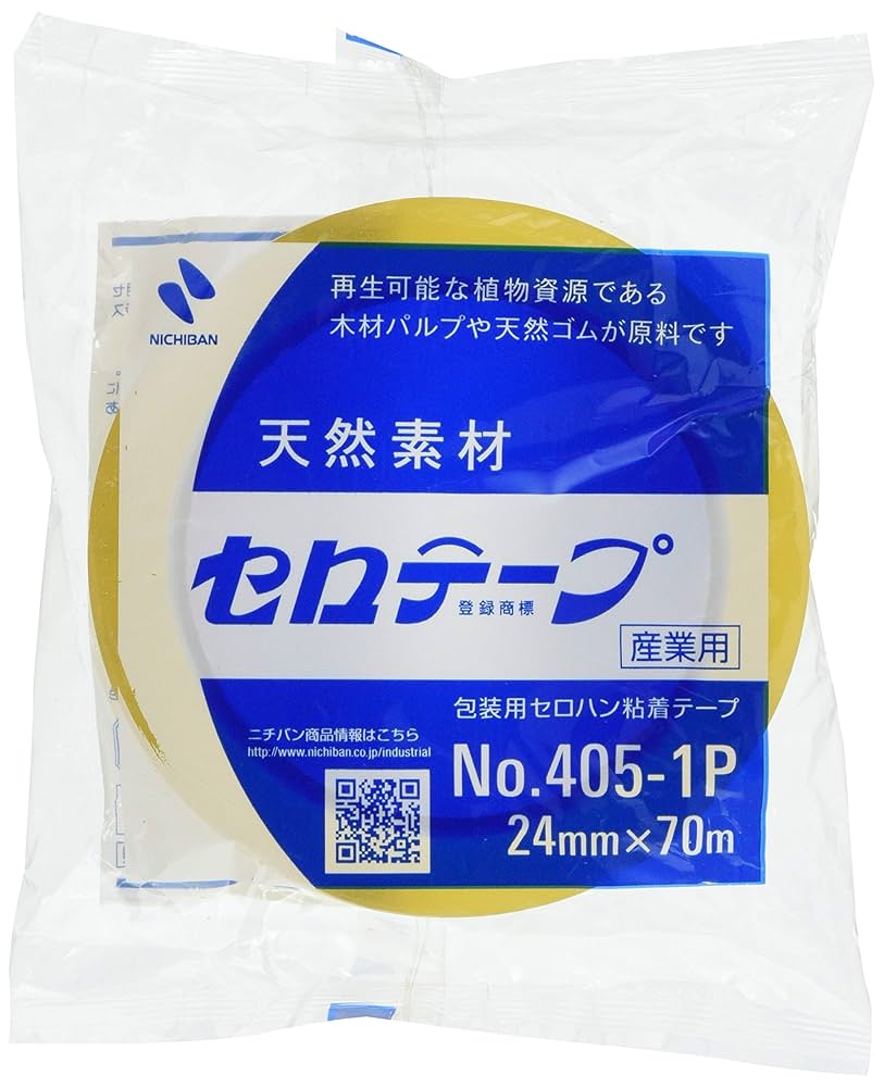 Amazon | ニチバン セロテープNo.405 1P 24×70 4051P24X70